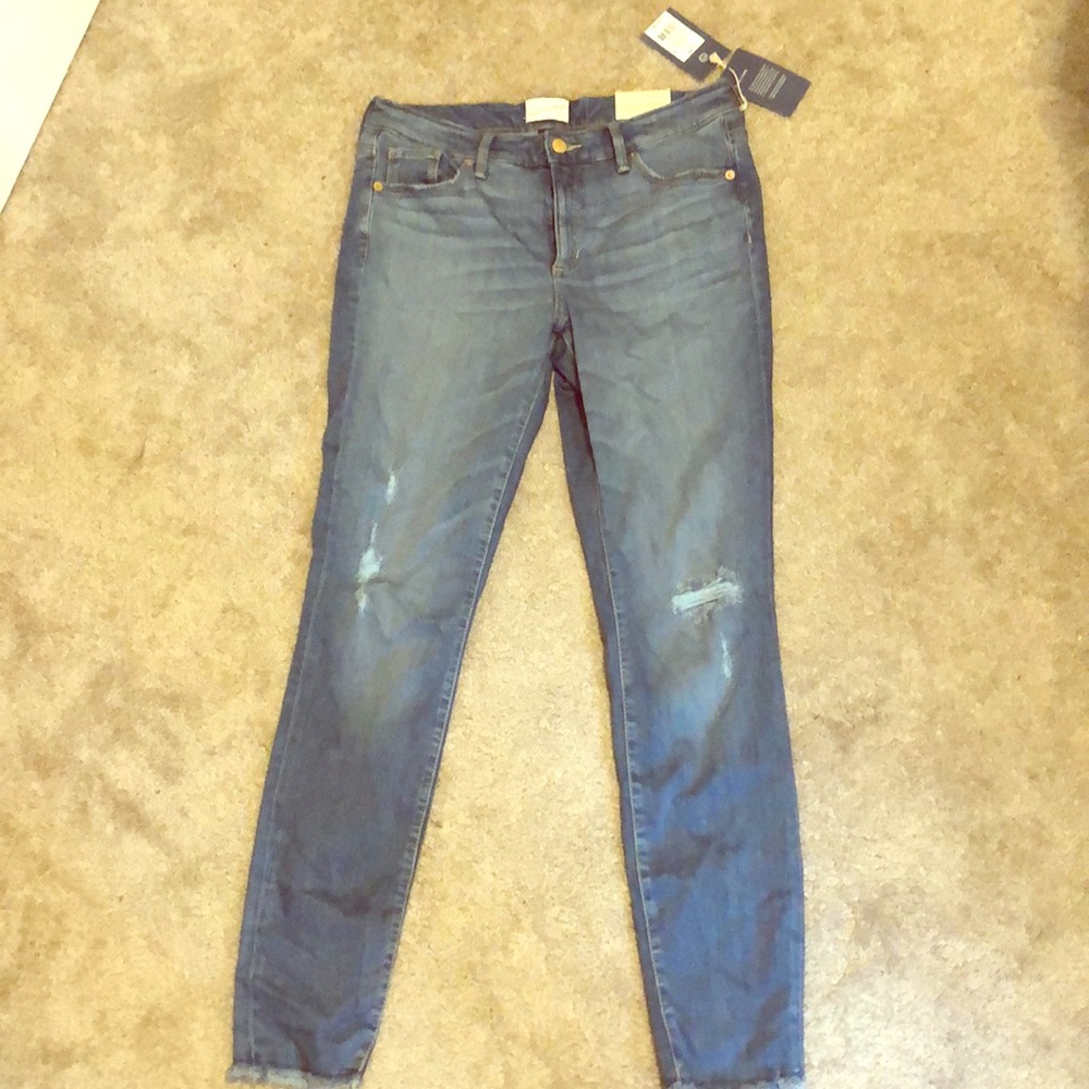 mid rise skinny jeans